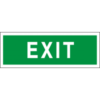 Rettungsschild "Exit"