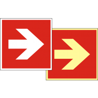 Schild "Richtungsangabe links/rechts" nach ISO 7010 / E 005