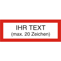 Ihr Text geplottet 1-farbig max. 20 Zeichen