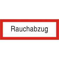 Brandschutzschild "Rauchabzug"