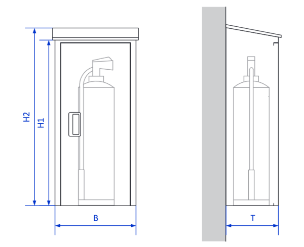 Wandschrank FS (Aufputz)