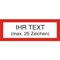 Ihr Text geplottet 1-farbig max. 25 Zeichen